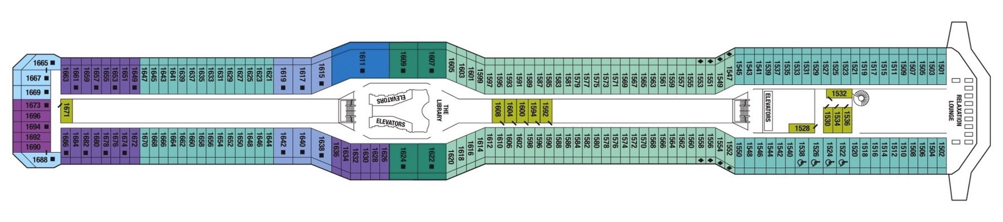 Deck 11 plan